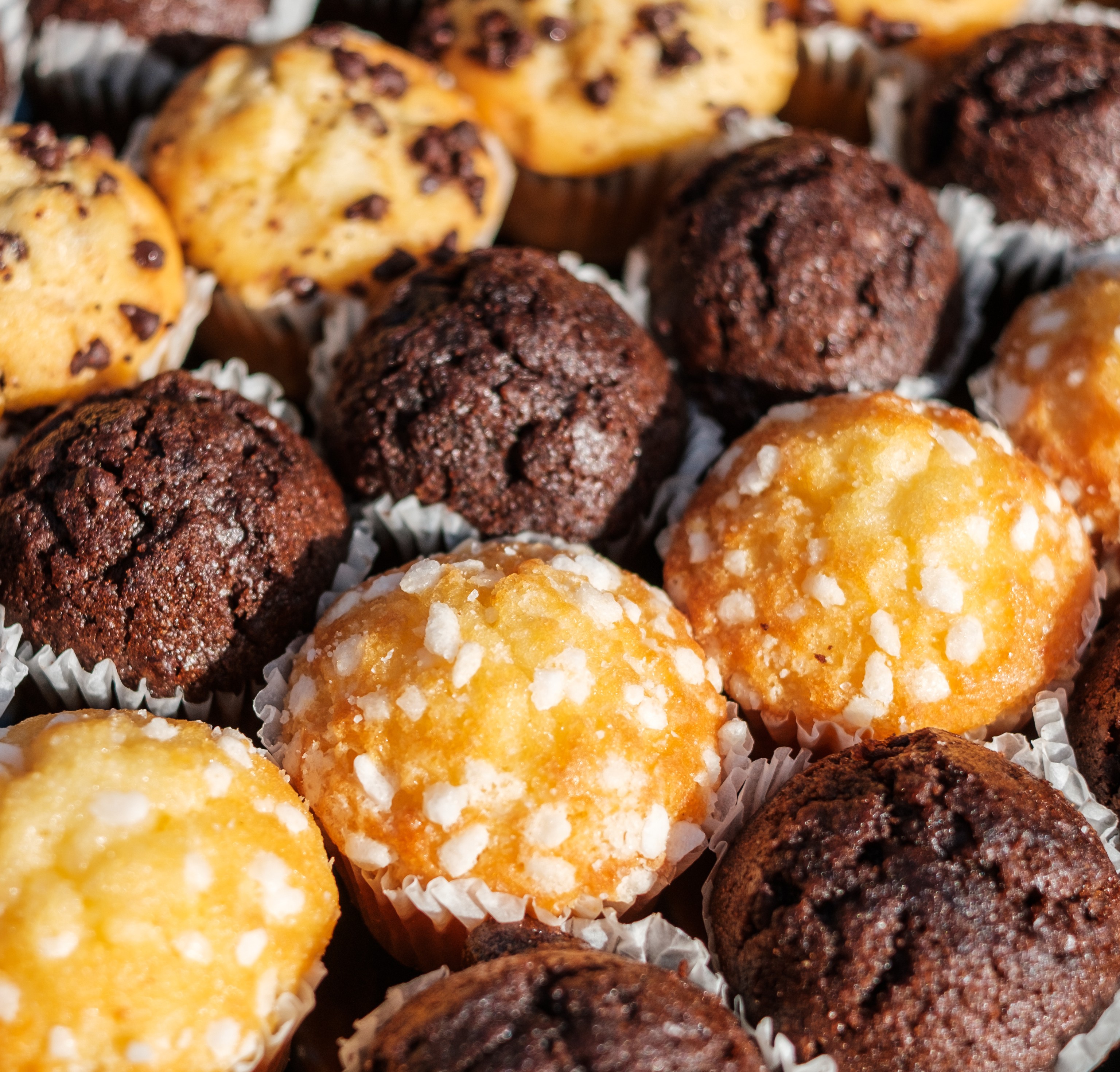 Mini Muffin and Mini Pain Au Chocolat Platter